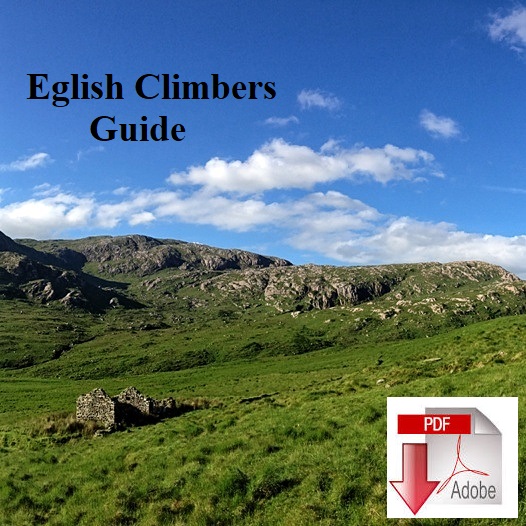 Eglish Rock Climbers guidebook